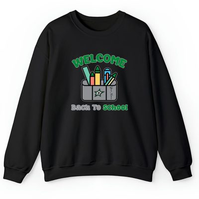 Dallas Stars X Welcome Back To School X Custom Name Unisex Hoodie TAH10705