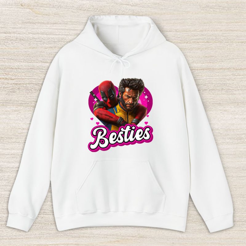 Deadpool And Wolverine Besties X Super Hero X Deadpool 3 Unisex Hoodie TAH8956