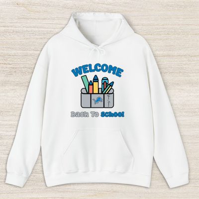 Detroit Lions X Welcome Back To School X Custom Name Unisex Hoodie TAH10643