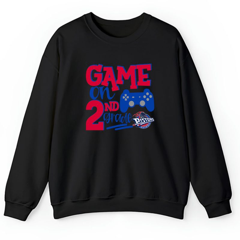 Detroit Pistons X Game On X Custom Number Grade Unisex Hoodie TAH10513