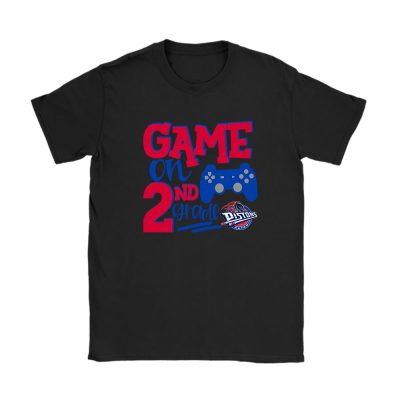 Detroit Pistons X Game On X Custom Number Grade Unisex T-Shirt Cotton Tee TAT10513