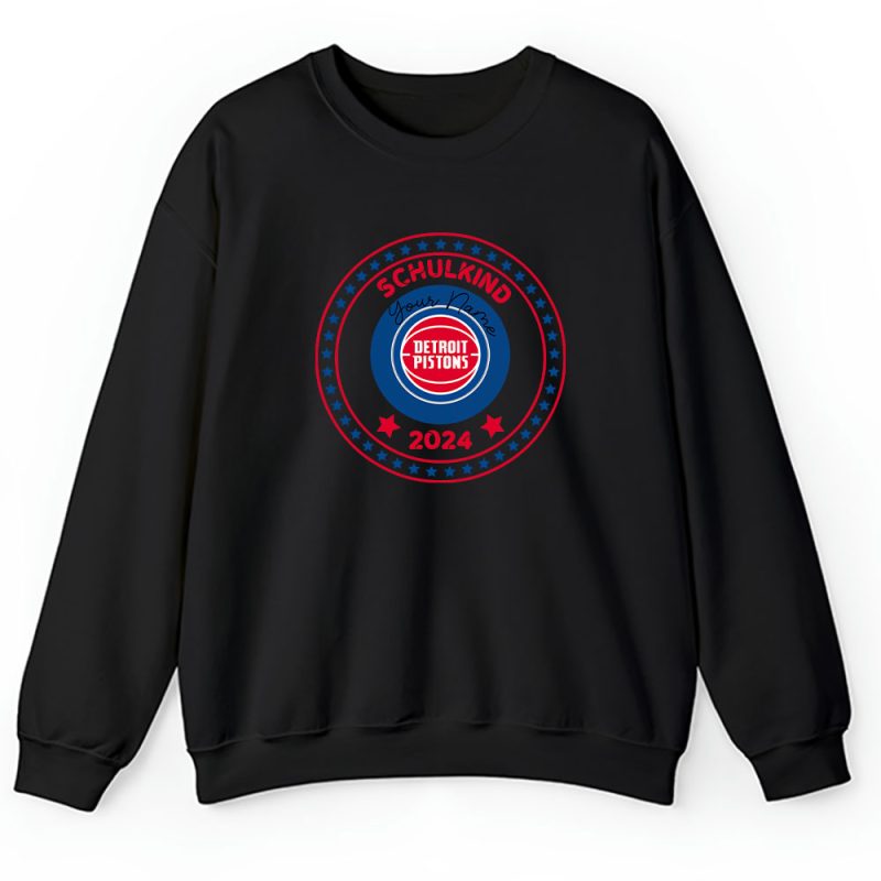 Detroit Pistons X Welcome Back To School Custom Name Unisex Sweatshirt TAS9366