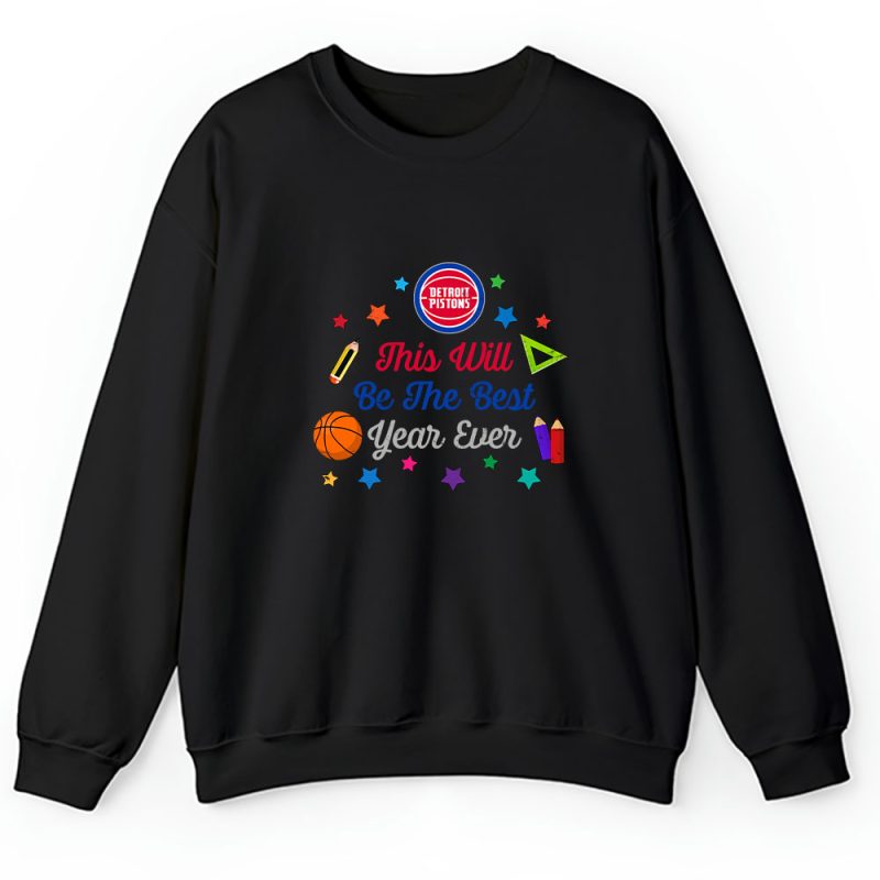 Detroit Pistons X Welcome Back To School Gift Unisex Hoodie TAH10509