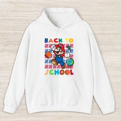 Detroit Pistons X Welcome Back To School Gift X Mario Unisex Hoodie TAH10511