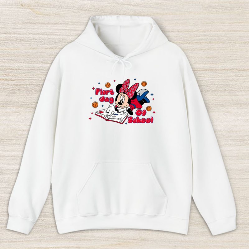 Detroit Pistons X Welcome Back To School Gift X Minnie Mouse Unisex Hoodie TAH9368