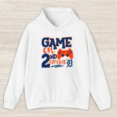 Detroit Tigers X Game On X Schools Back X Custom Number Grade Unisex Hoodie TAH10432