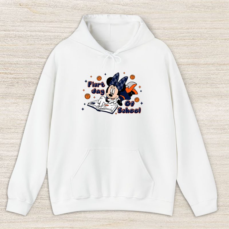 Detroit Tigers X Welcome Back To School Gift X Minnie Mouse Unisex Hoodie TAH11062