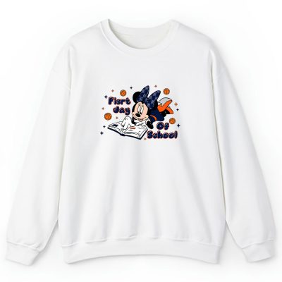 Detroit Tigers X Welcome Back To School Gift X Minnie Mouse Unisex Sweatshirt TAS11062