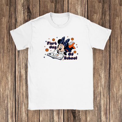 Detroit Tigers X Welcome Back To School Gift X Minnie Mouse Unisex T-Shirt Cotton Tee TAT11062