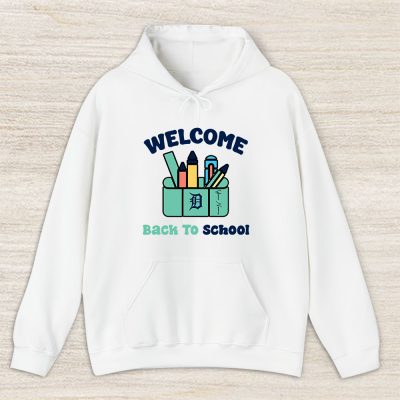 Detroit Tigers X Welcome Back To School X Custom Name Unisex Hoodie TAH10433