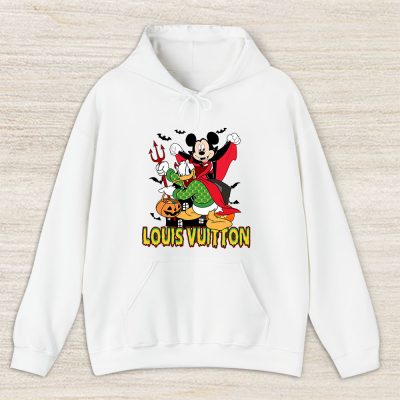 Disney Mickey Halloween Shirt Louis Vuitton Unisex Hoodie TAH11702