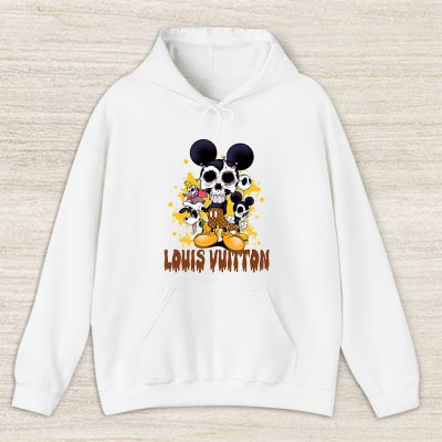 Disney Mickey Halloween Shirt Louis Vuitton Unisex Hoodie TAH12305