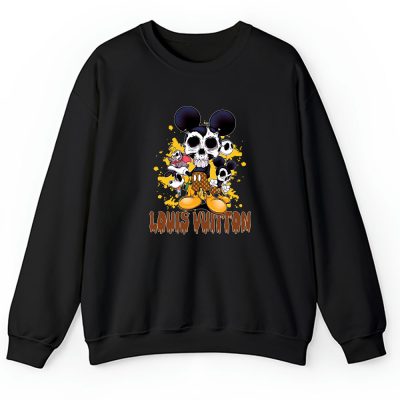 Disney Mickey Halloween Shirt Louis Vuitton Unisex Sweatshirt TAS12305