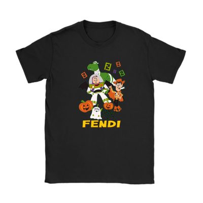 Disney Pixar Toy Story Halloween Fendi Unisex T-Shirt Cotton Tee TAT10075