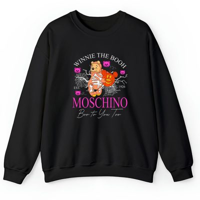 Disney Retro Pooh Halloween Moschino Unisex Hoodie TAH10093