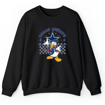 Donald Duck X Dallas Cowboys Team X NFL X American Football Unisex Sweatshirt TAS8558