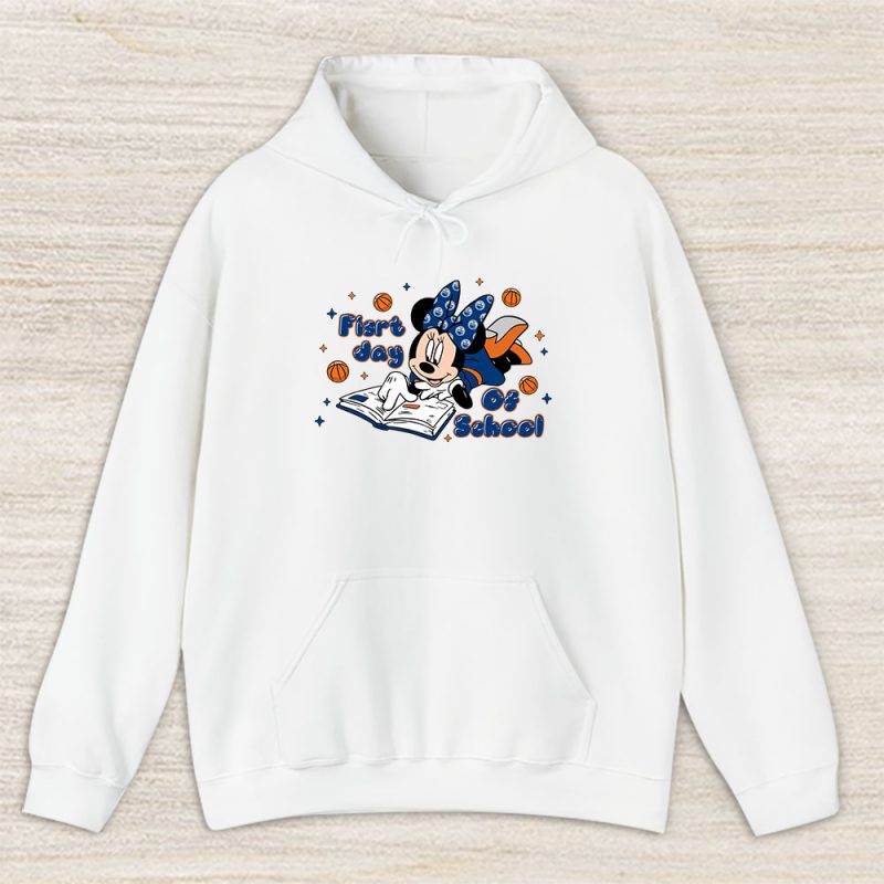 Edmonton Oilers X Welcome Back To School Gift X Minnie Mouse Unisex Hoodie TAH11254