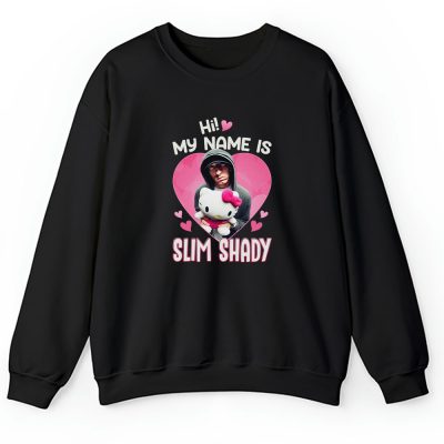 Eminem Hello Kitty Hi My Name Is Slim Shady Unisex Sweatshirt TAS8470