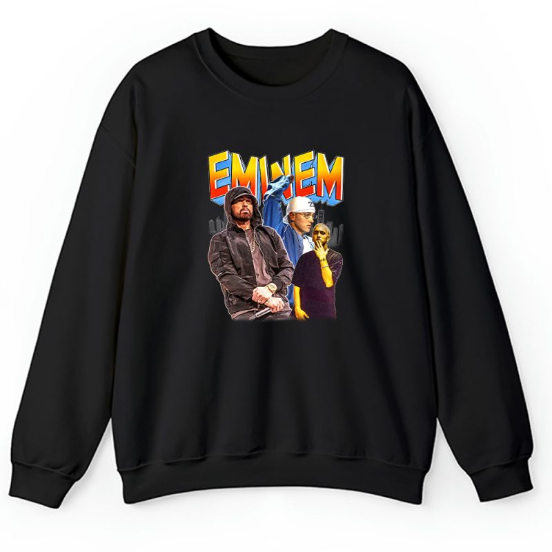 Eminem Slim Shady Marshall Mathers Mm Double M Unisex Sweatshirt TAS8468