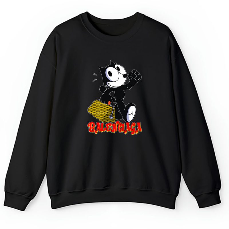 Felix The Cat Balenciaga Unisex Sweatshirt TAS8161