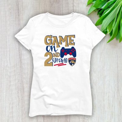 Florida Panthers X Game On X Schools Back X Custom Number Lady T-Shirt Women Tee LTL10710