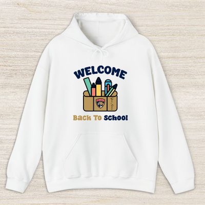 Florida Panthers X Welcome Back To School X Custom Name Unisex Hoodie TAH10711