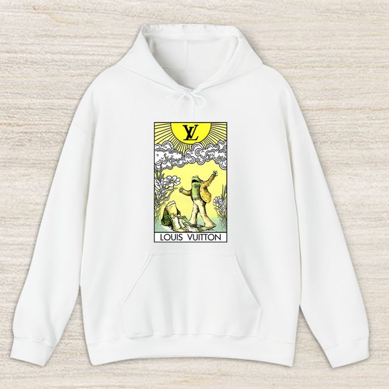 Frog Star The Lovers Tarot Card Louis Vuitton Unisex Hoodie TAH11704