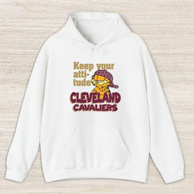 Garfield X Cleveland Cavaliers Team X NBA X Basketball Unisex Hoodie TAH6794