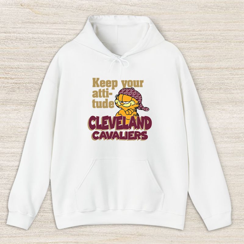 Garfield X Cleveland Cavaliers Team X NBA X Basketball Unisex Hoodie TAH6794