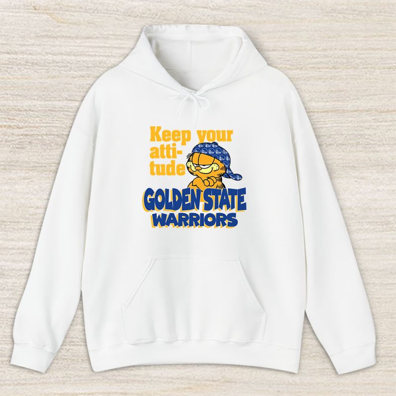 Garfield X Golden State Warriors Team X NBA X Basketball Unisex Hoodie TAH6795