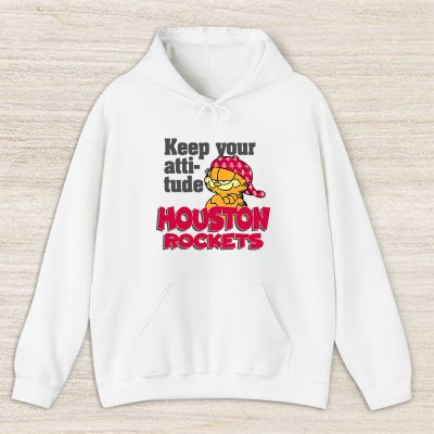 Garfield X Houston Rockets Team X NBA X Basketball Unisex Hoodie TAH6796