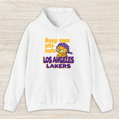 Garfield X Los Angeles Lakers Team X NBA X Basketball Unisex Hoodie TAH6797