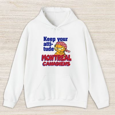 Garfield X Montreal Canadiens Team NHL Hockey Fan Unisex Hoodie TAH6805