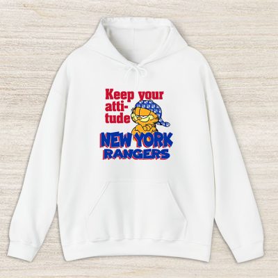 Garfield X New York Rangers Team NHL Hockey Fan Unisex Hoodie TAH6806