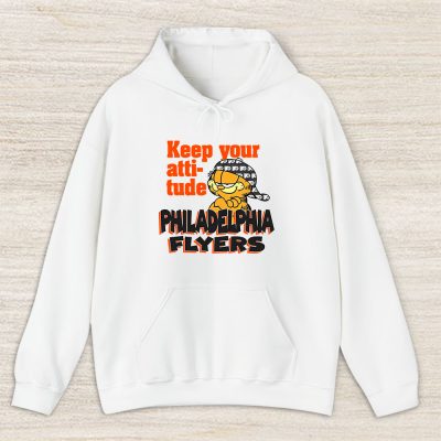 Garfield X Philadelphia Flyers Team NHL Hockey Fan Unisex Hoodie TAH6807