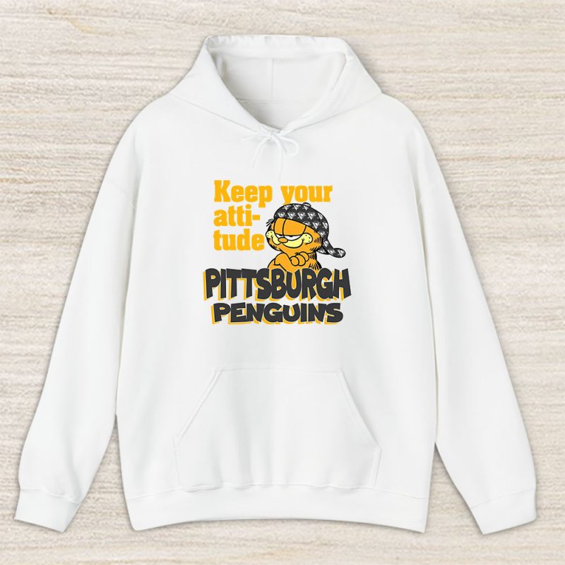 Garfield X Pittsburgh Penguins Team NHL Hockey Fan Unisex Hoodie TAH6808