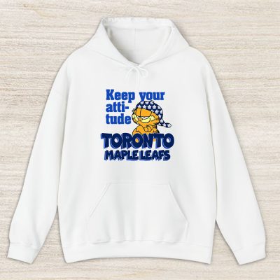 Garfield X Toronto Maple Leafs Team NHL Hockey Fan Unisex Hoodie TAH6809