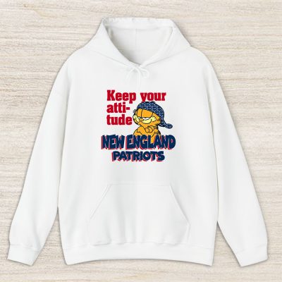 Garfiled X New England Patriots Team NFL American Football Unisex Hoodie TAH6775