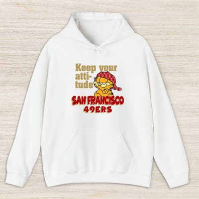 Garfiled X San Francisco 49ers Team NFL American Football Unisex Hoodie TAH6780