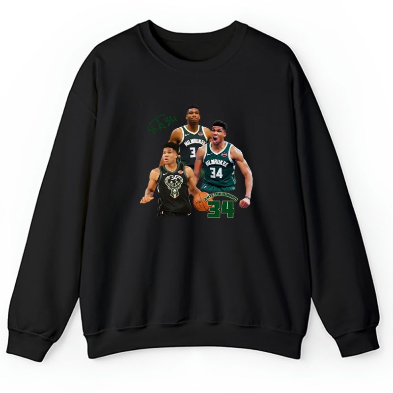 Giannis Antetokounmpo X Milwaukee Bucks Basketball Team X Antetokounmpo Fan Unisex Sweatshirt TAS12584