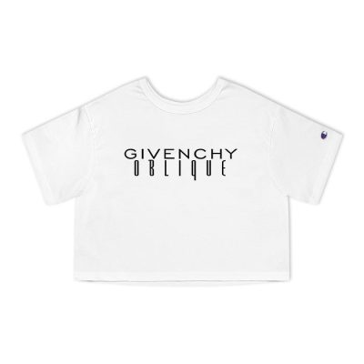 Givenchy Logo Luxury Champion Lady Crop-Top T-Shirt CTB2568