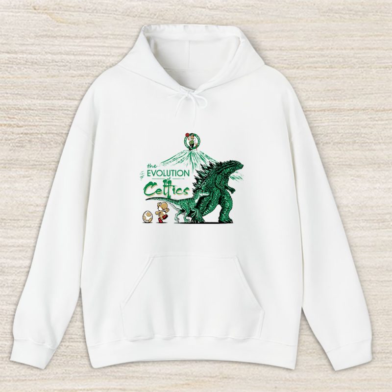 Godzilla X Boston Celtics Team NBA Basketball Unisex Hoodie TAH9102