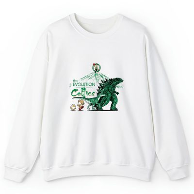 Godzilla X Boston Celtics Team NBA Basketball Unisex Sweatshirt TAS9102