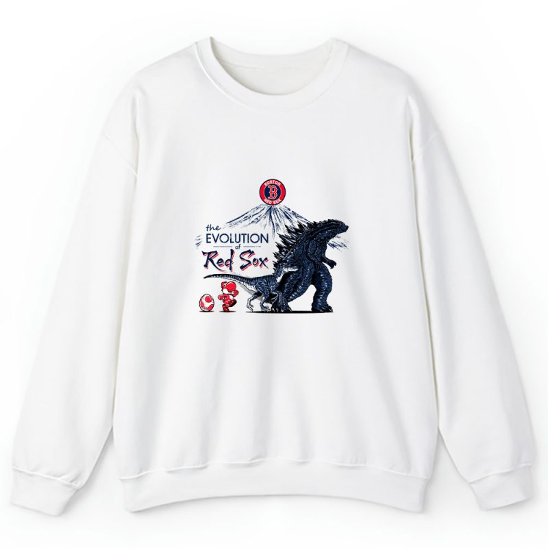 Godzilla X Boston Red Sox Team MLB Baseball Fans Unisex Sweatshirt TAS8958