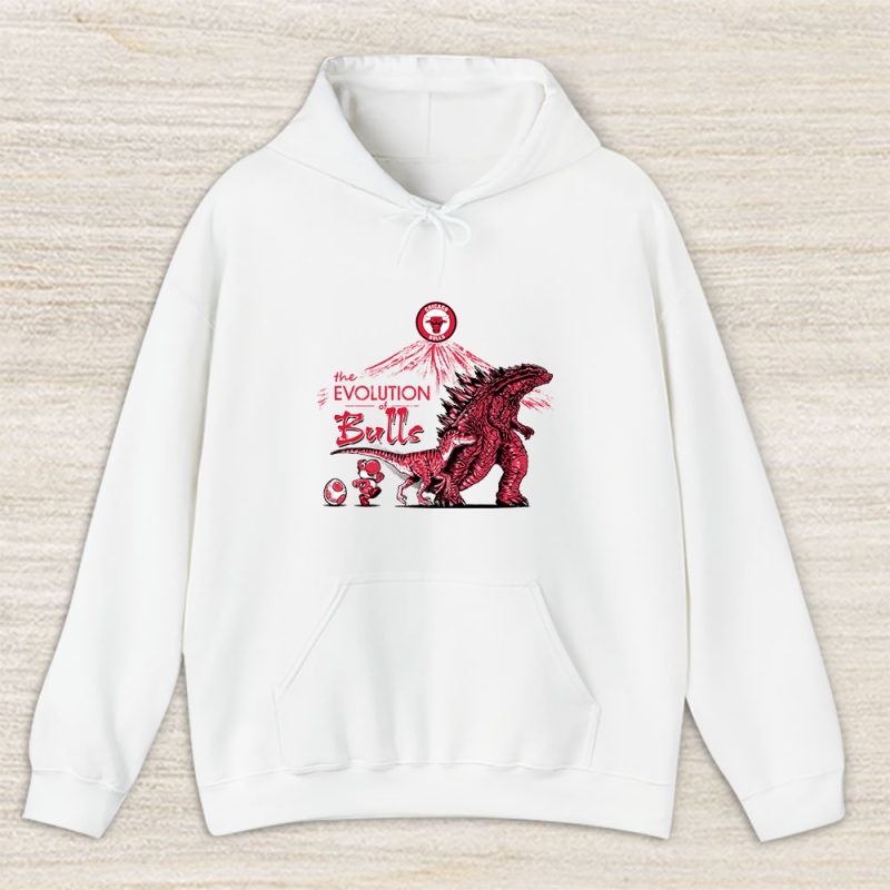 Godzilla X Chicago Bulls Team NBA Basketball Unisex Hoodie TAH9104