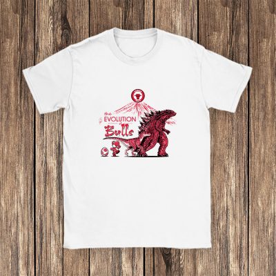 Godzilla X Chicago Bulls Team NBA Basketball Unisex T-Shirt TAT9104