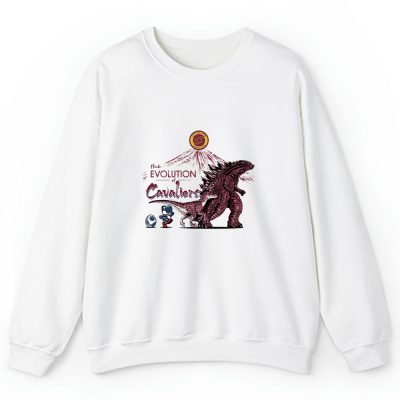 Godzilla X Cleveland Cavaliers Team NBA Basketball Unisex Sweatshirt TAS9105