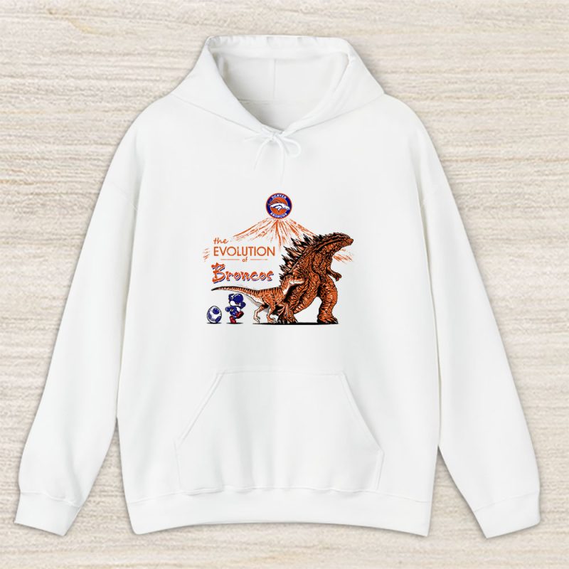 Godzilla X Denver Broncos Team NFL American Football Unisex Hoodie TAH8969