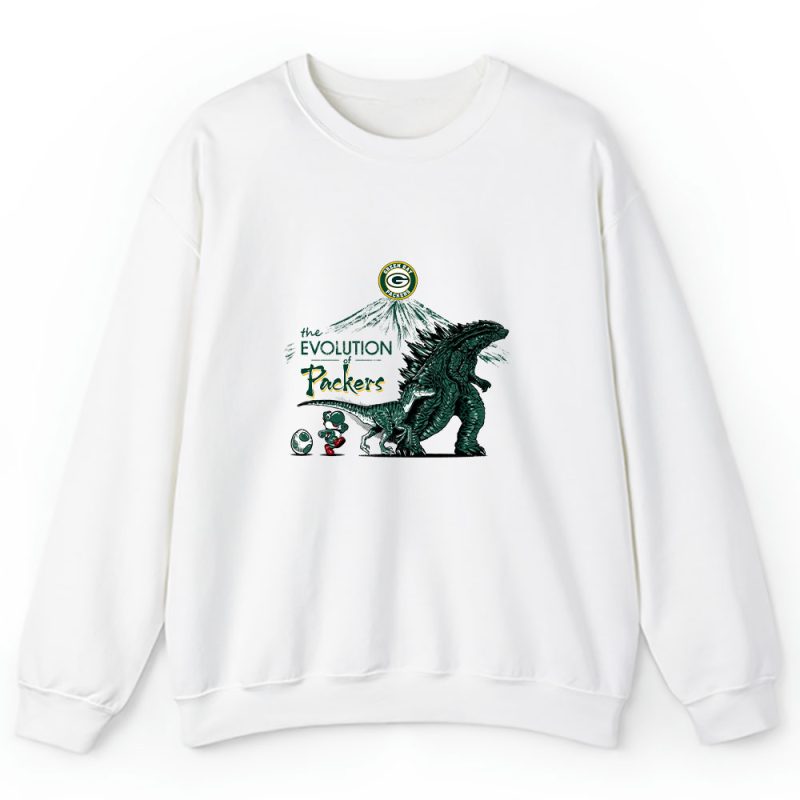 Godzilla X Green Bay Packers Team NFL American Football Unisex Sweatshirt TAS8970