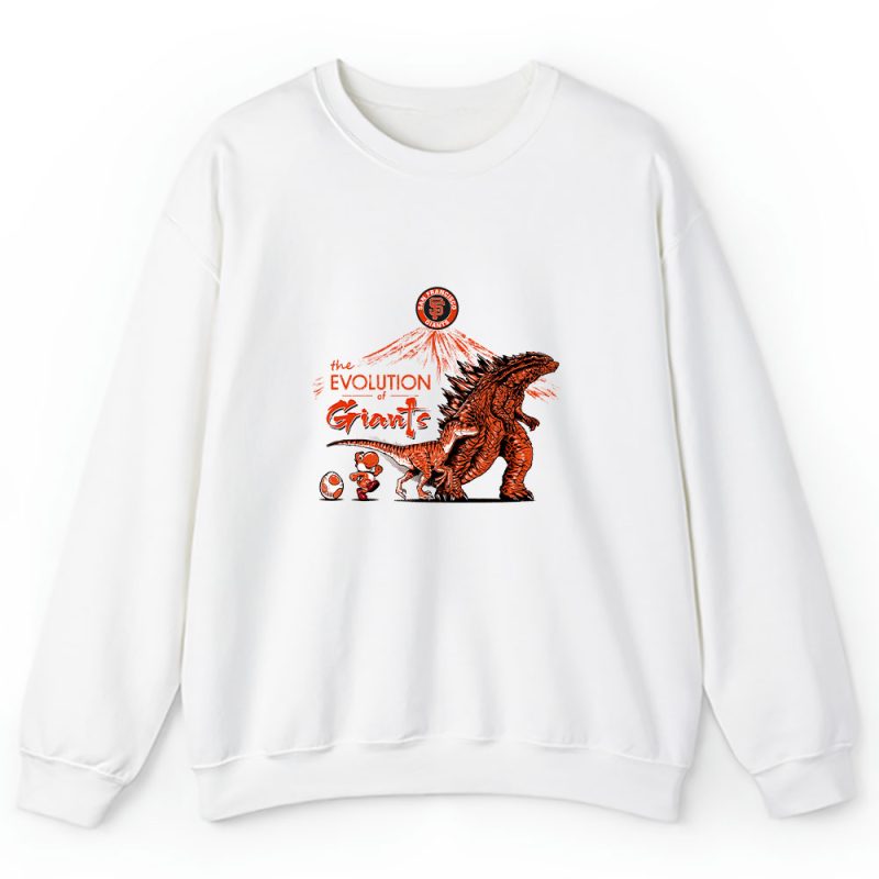 Godzilla X San Francisco Giants Team MLB Baseball Fans Unisex Sweatshirt TAS8964